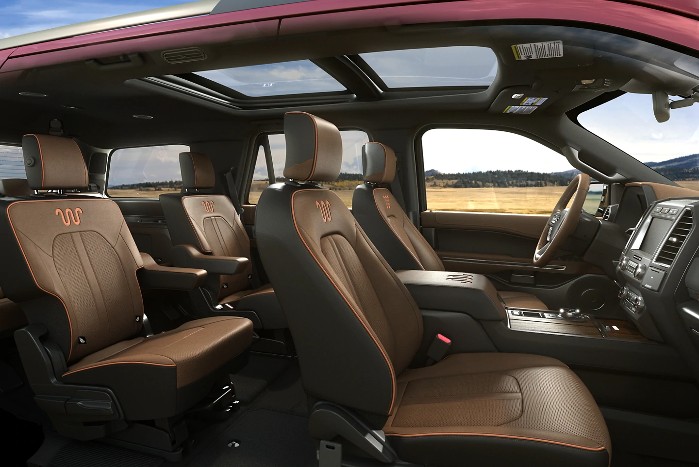 Spacious Seating in a Ford SUV