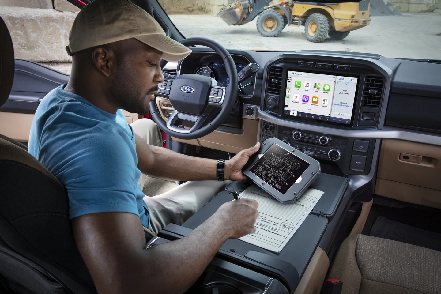 2021 Ford F-150 Work Space