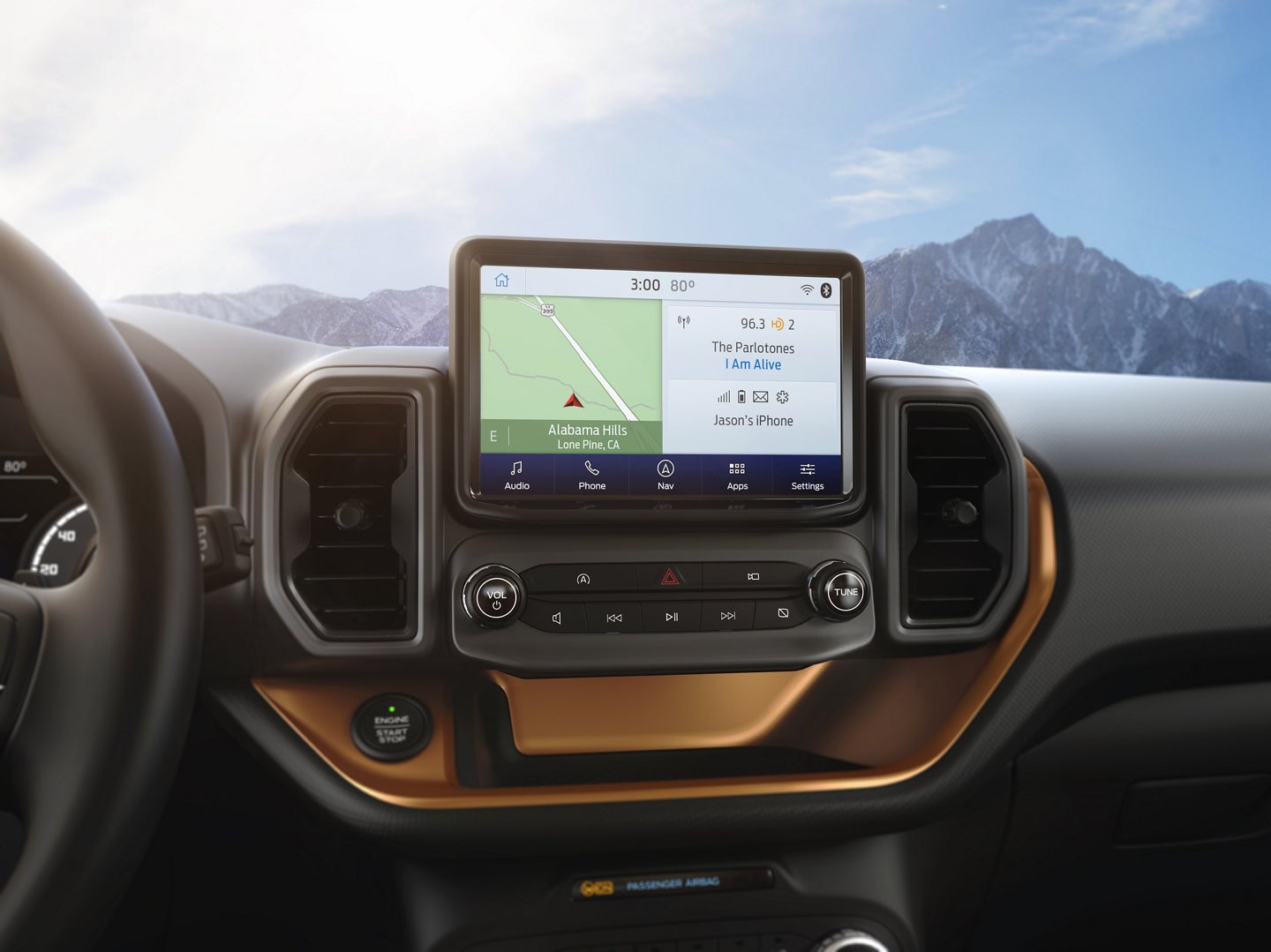 Technology in the 2021 Bronco Sport