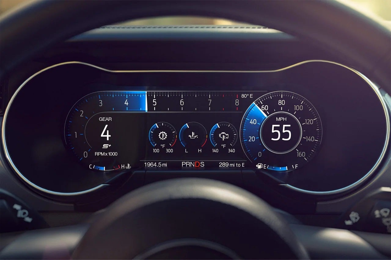 2023 Ford Mustang Digital Instrument Display