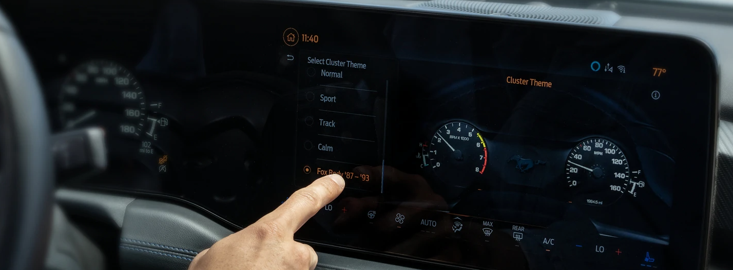 2024 Mustang Touchscreen