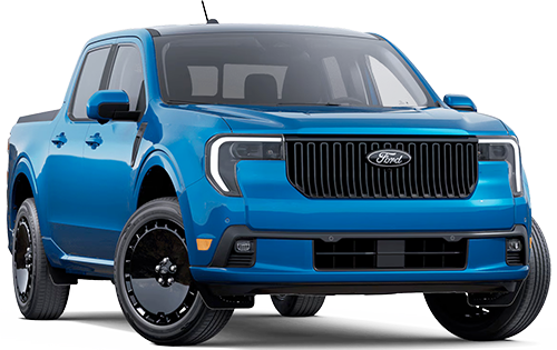 A blue Ford Maverick® Lobo™ pickup