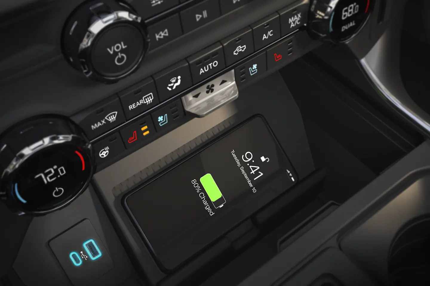 2021 Ford Explorer Wireless Charging Pad