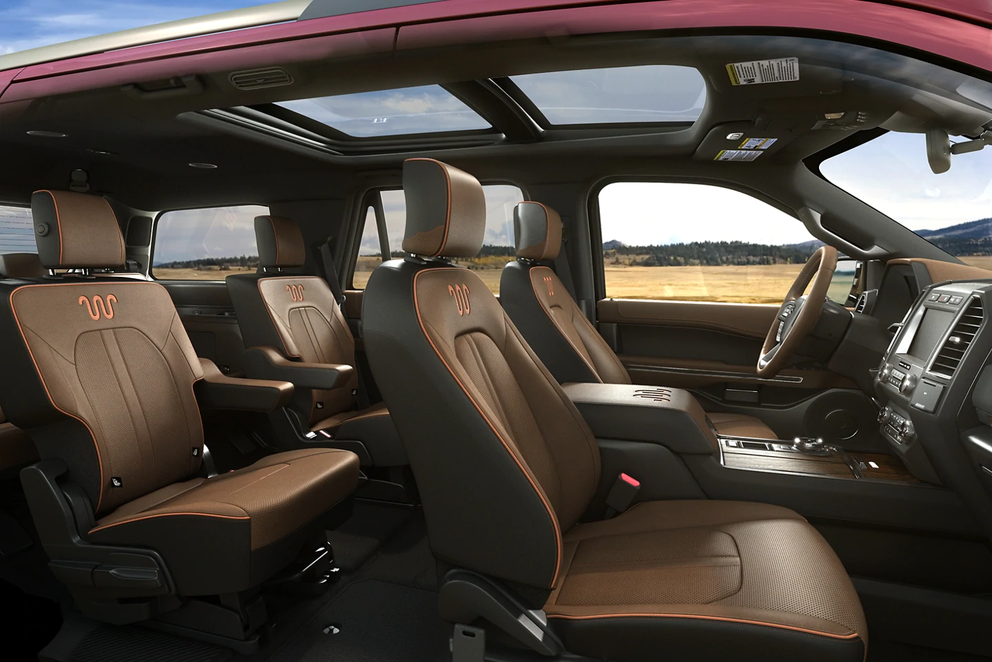 2021 Expedition King Ranch Interior