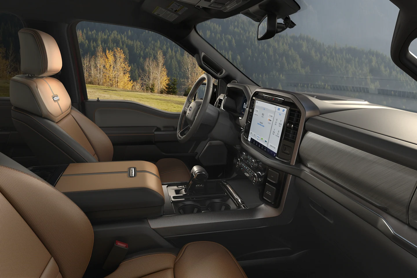 Front Seats in the 2021 F-150