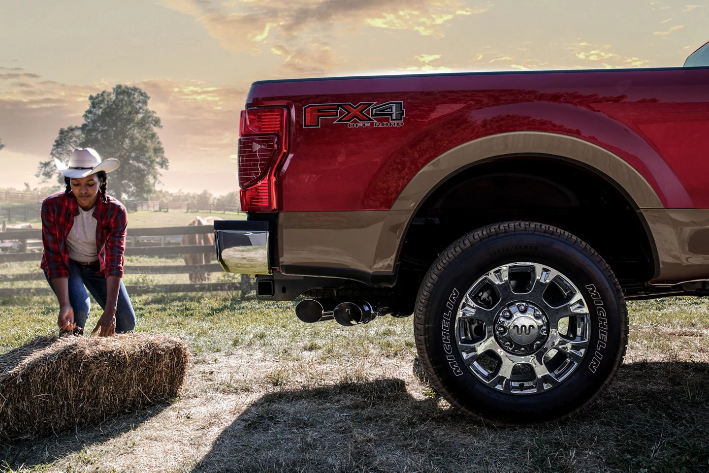 Exterior of the 2021 F-250 Super Duty