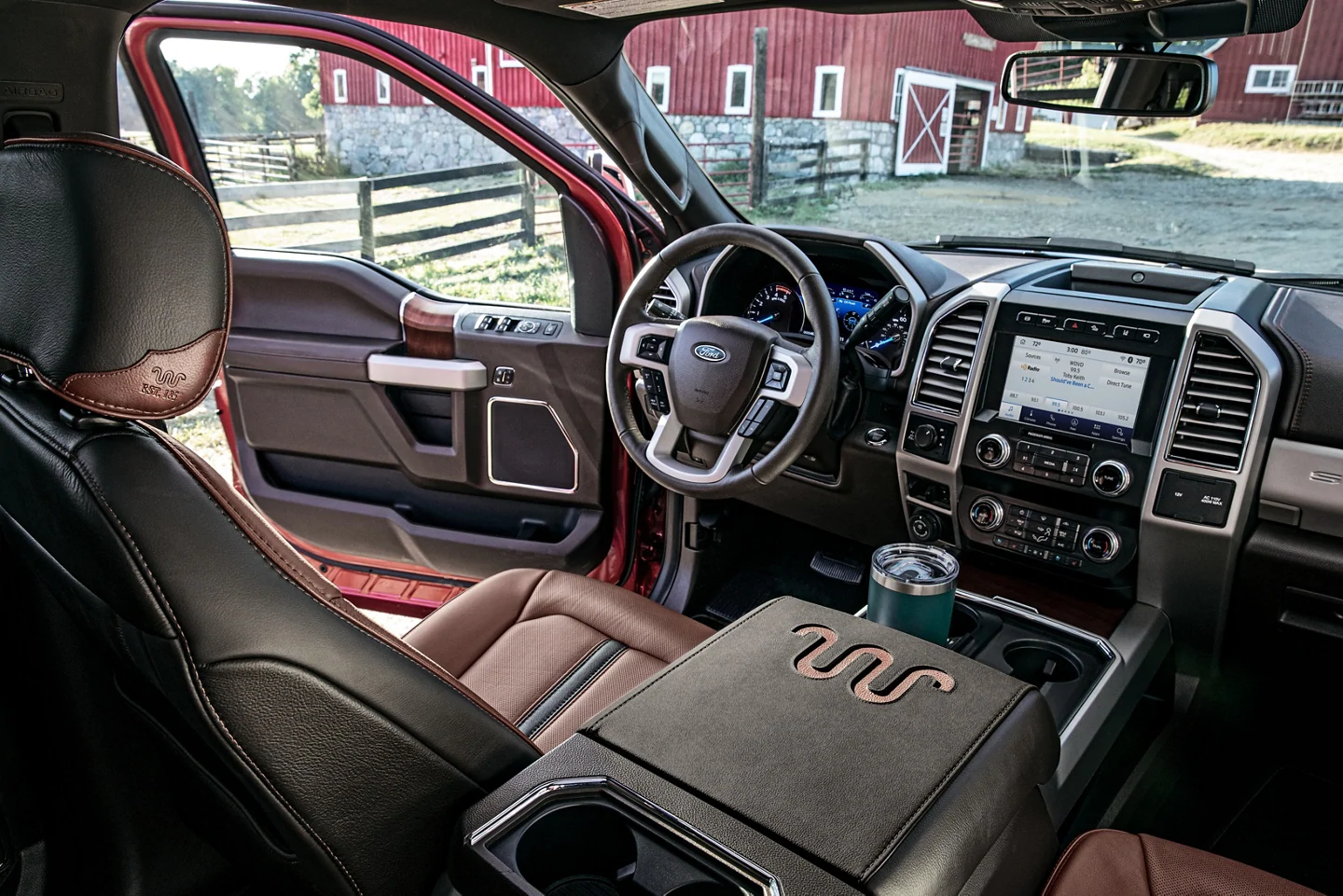 2021 F-250 Super Duty King Ranch Interior