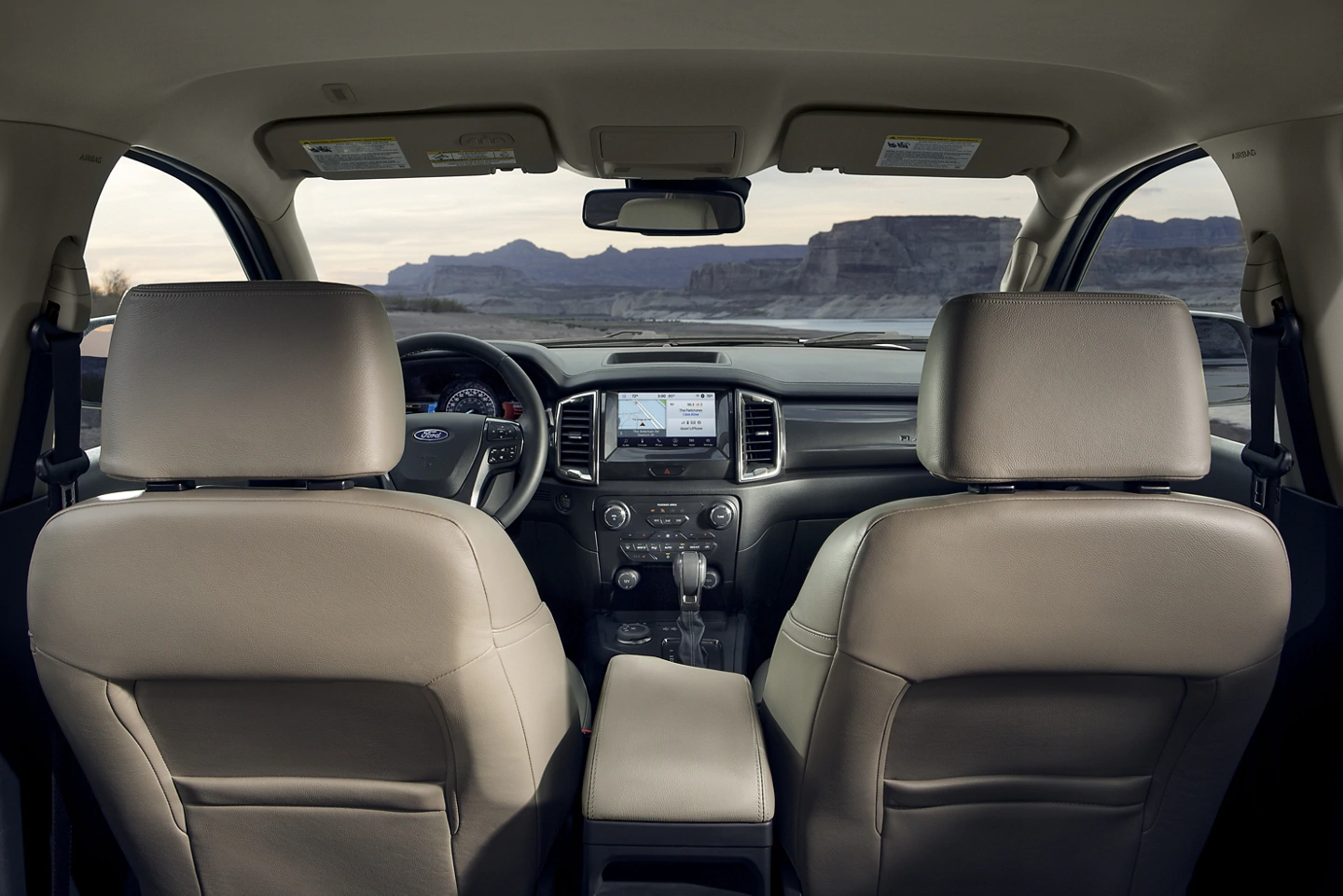 Interior of the 2021 Ranger