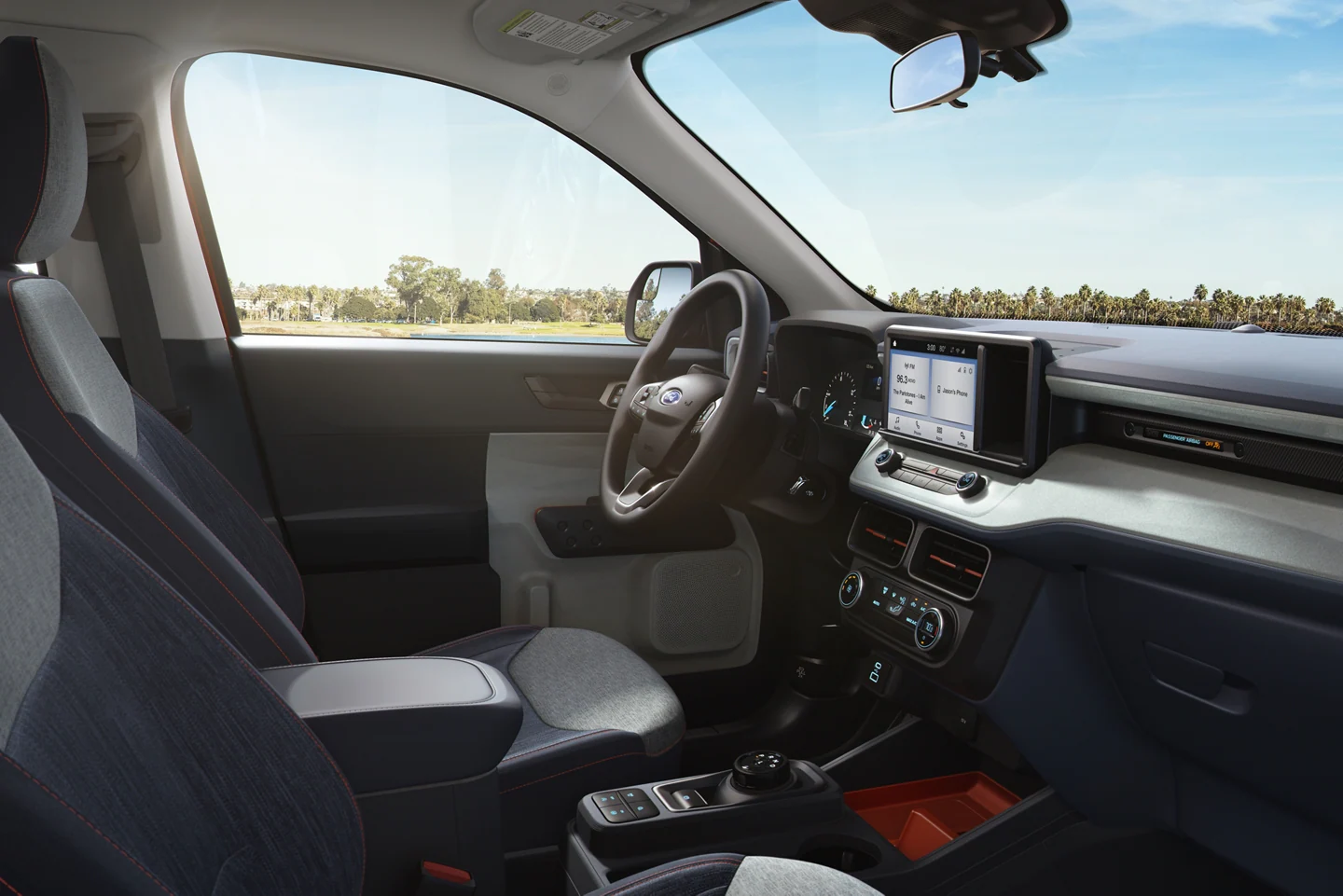 2022 Ford Maverick Cockpit