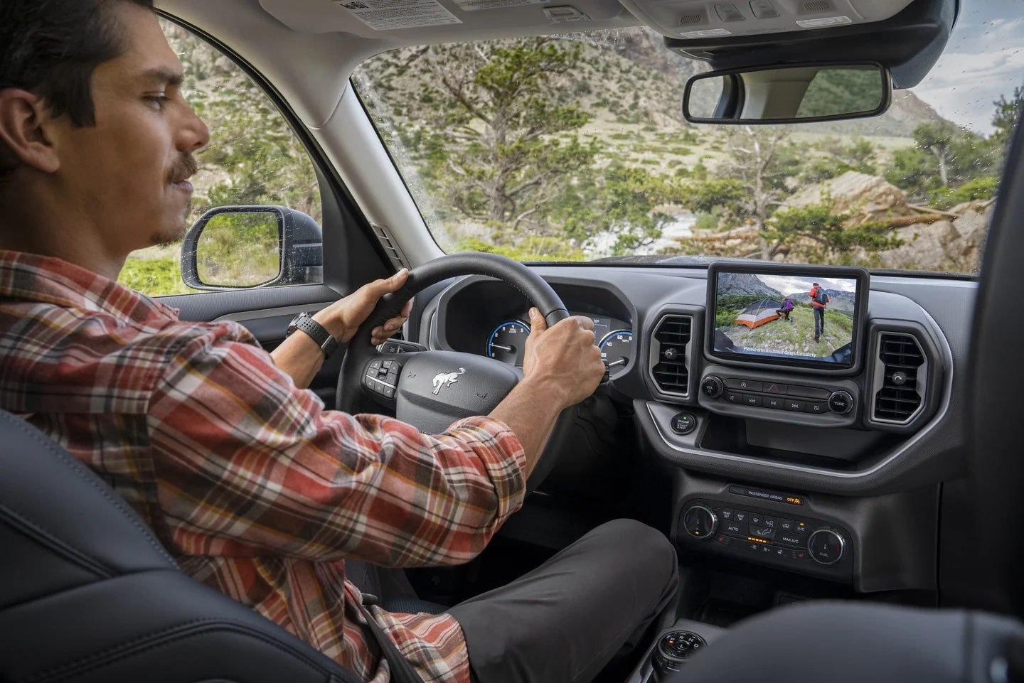Interior of the 2022 Bronco Sport