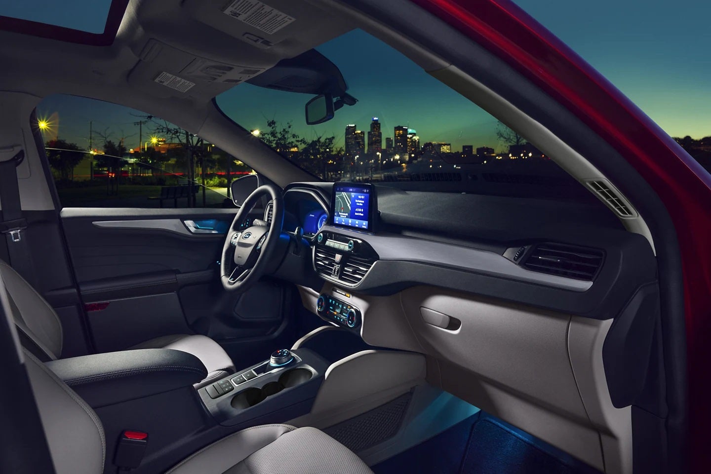 Interior of the 2022 Escape