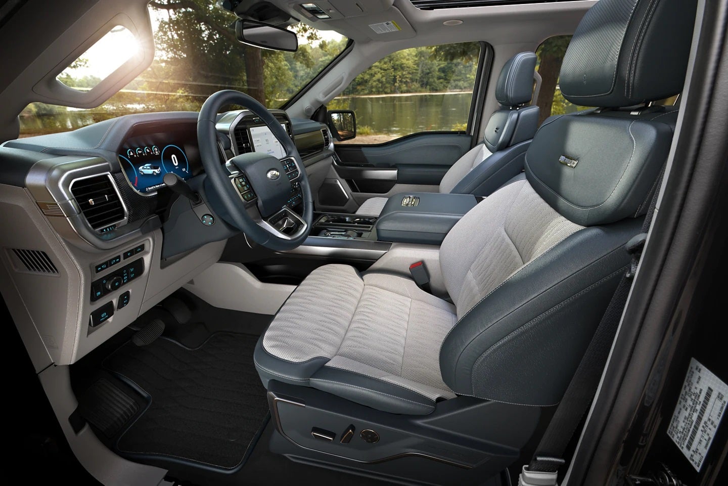 Front Seats in the 2022 F-150