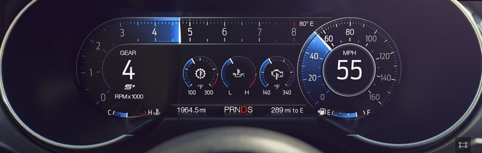 2023 Ford Mustang Interior Dashboard