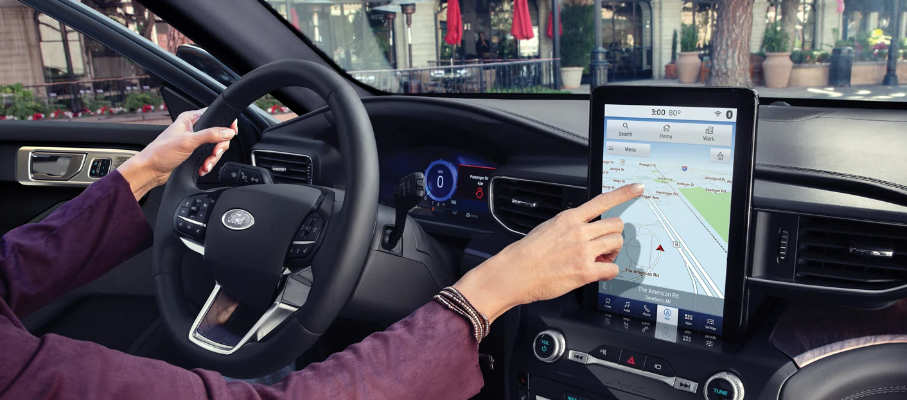 2023 Explorer Center Stack