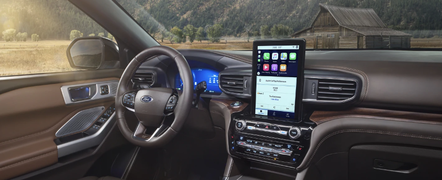 2023 Explorer Center Stack