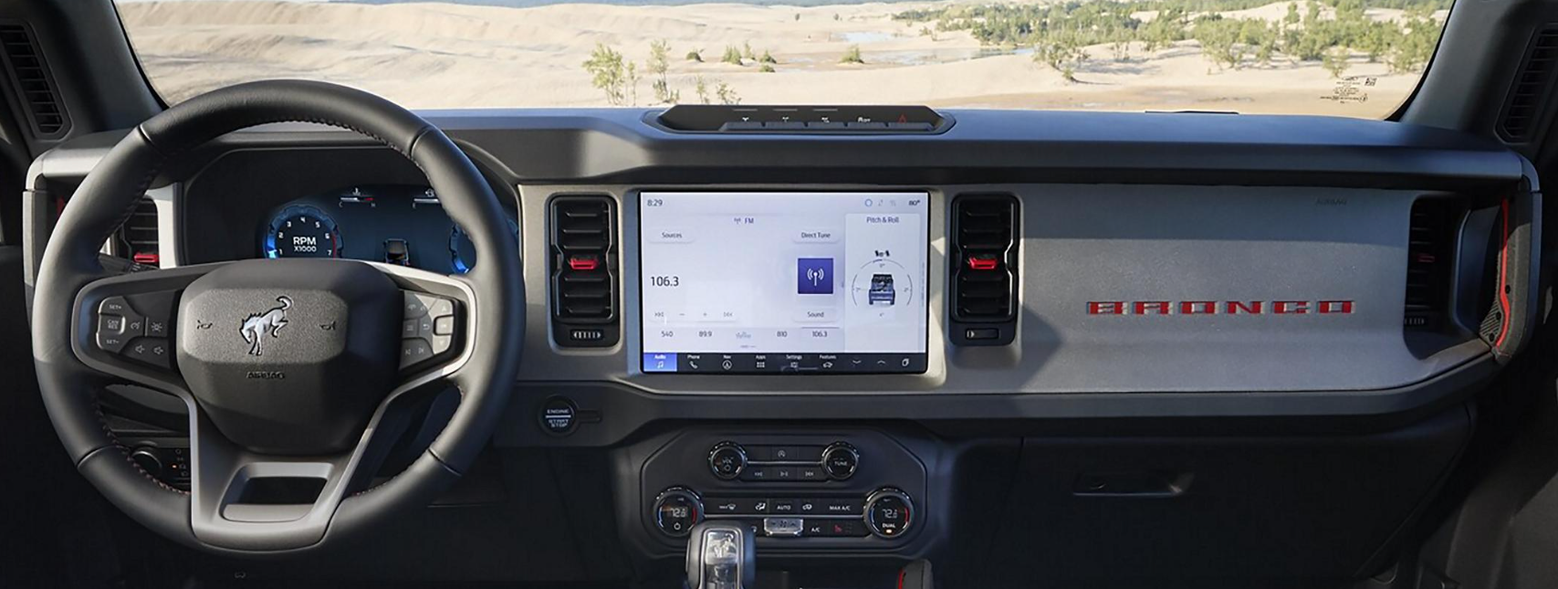 2025 Ford Bronco Interior
