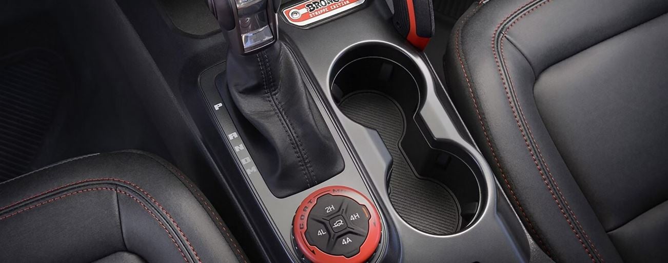 2025 Ford Bronco Cupholder Area