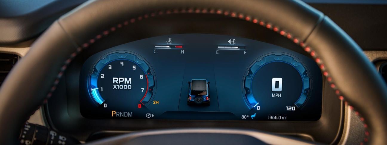 2025 Ford Bronco Digital Cluster
