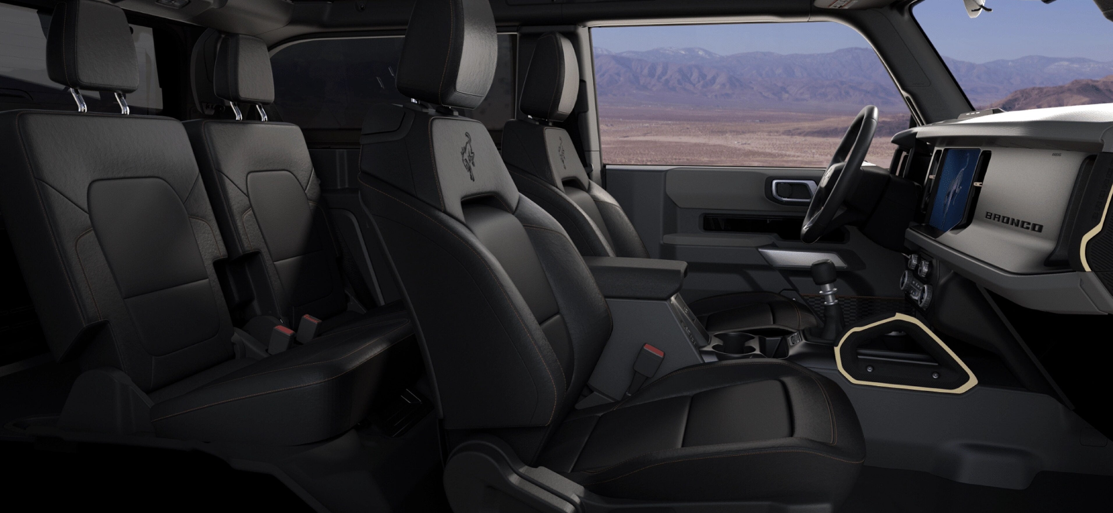 2025 Ford Bronco Seating