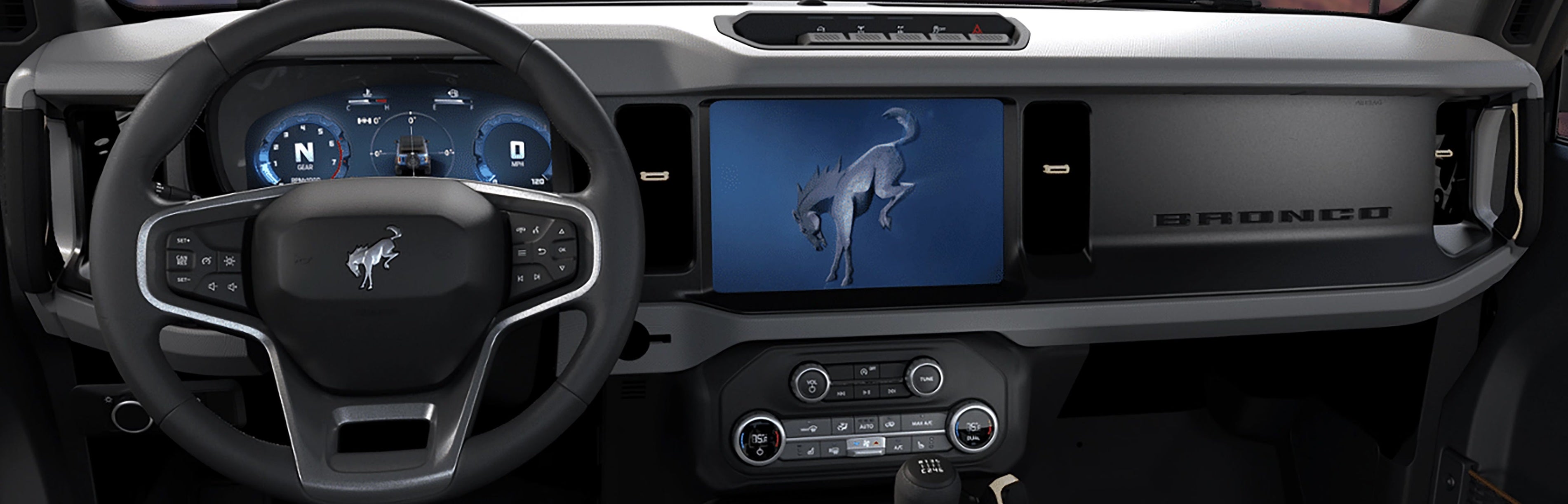 2025 Ford Bronco Dashboard