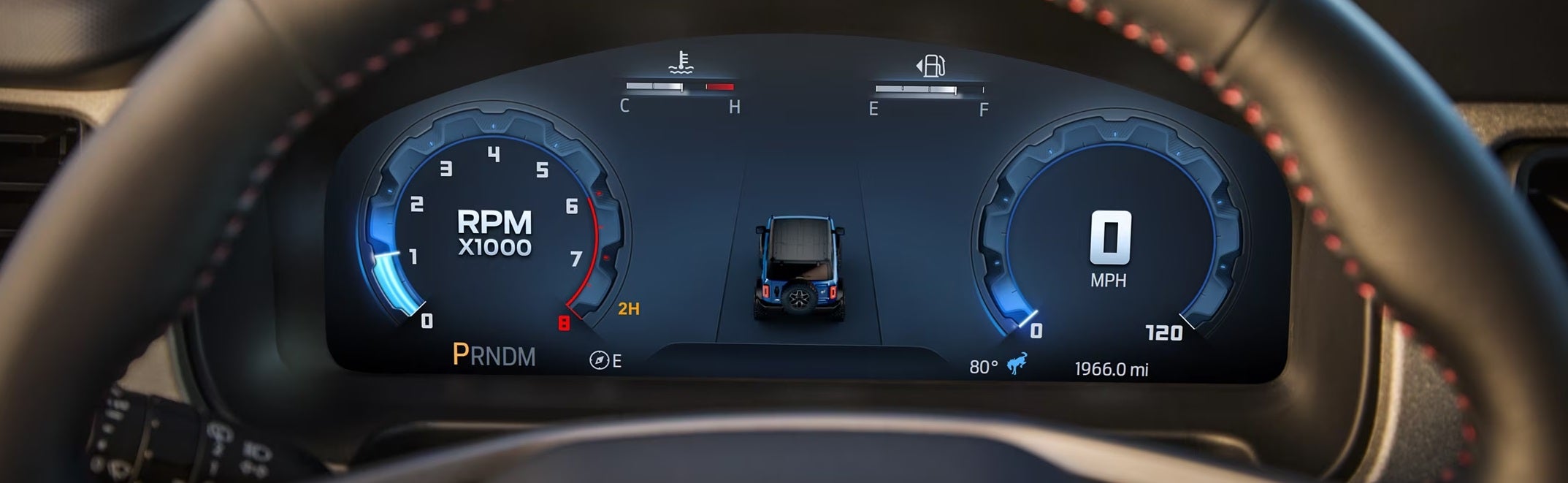 2025 Ford Bronco Gauge Cluster