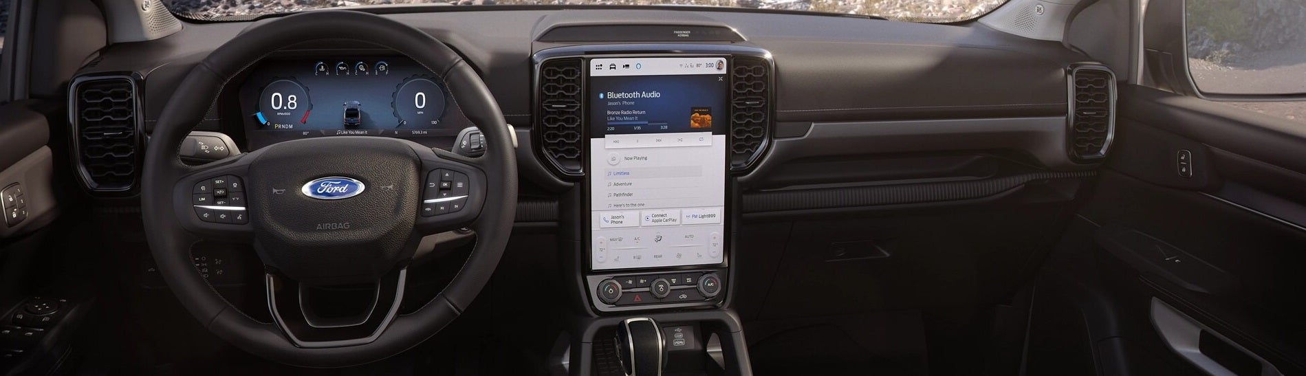 2025 Ford Ranger Dashboard