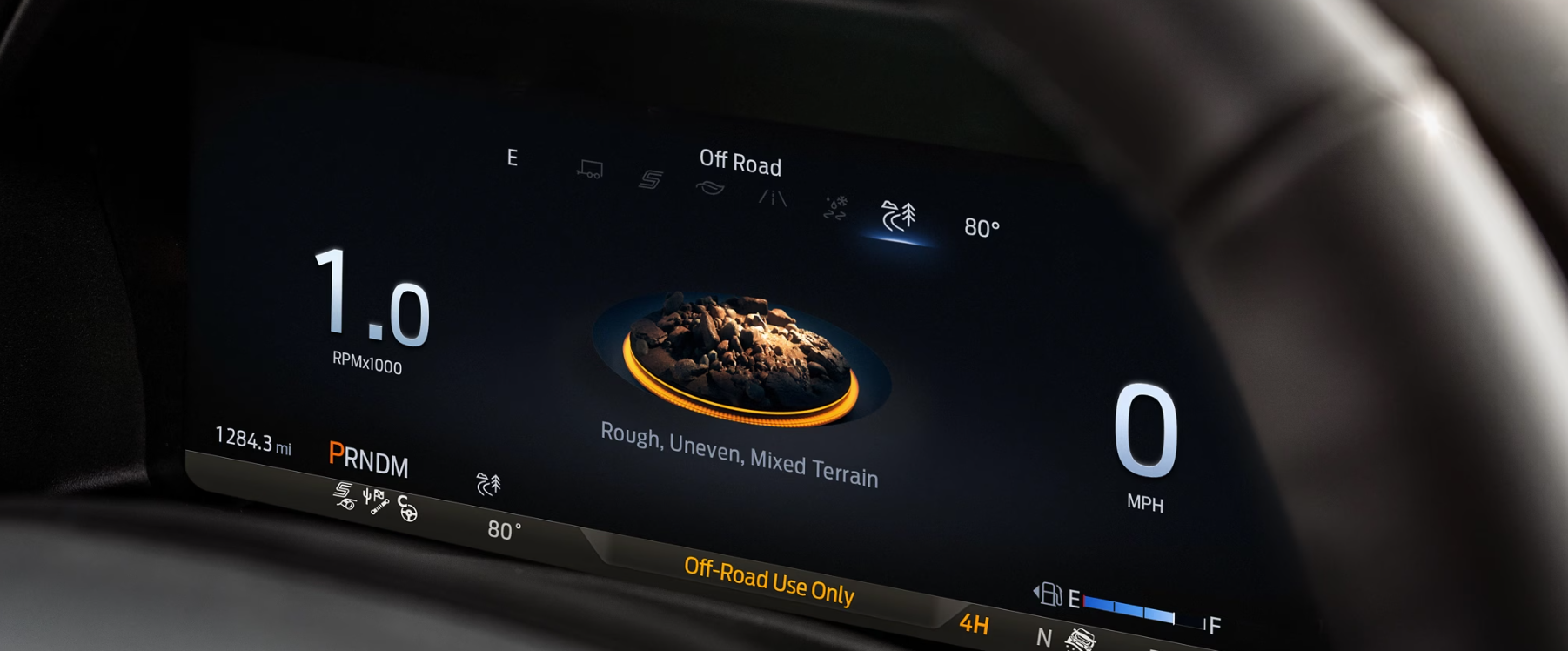2025 Ford Explorer Instrumentation