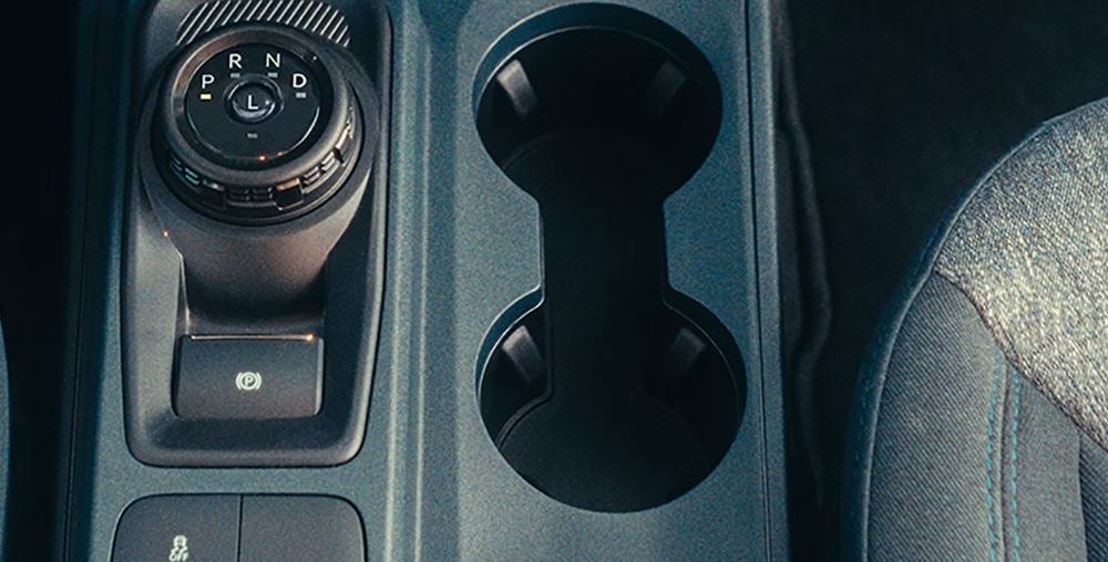 2026 Ford Maverick Cupholder Area