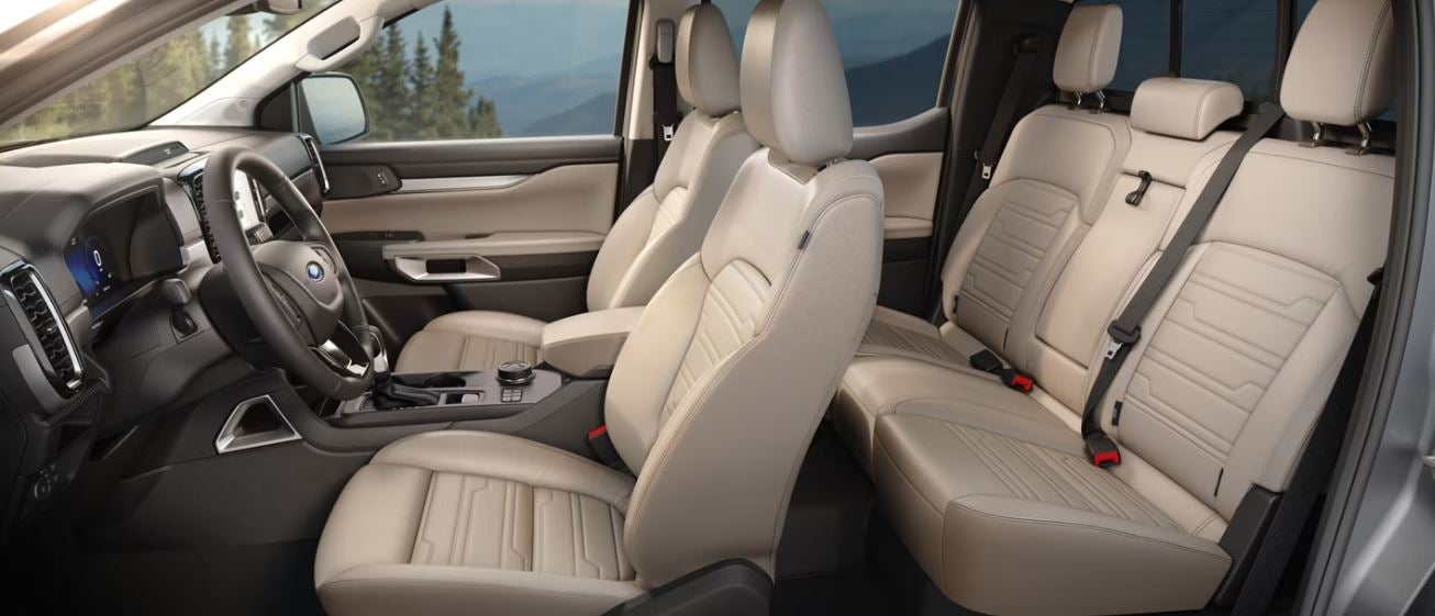 2026 Ford Ranger Seating