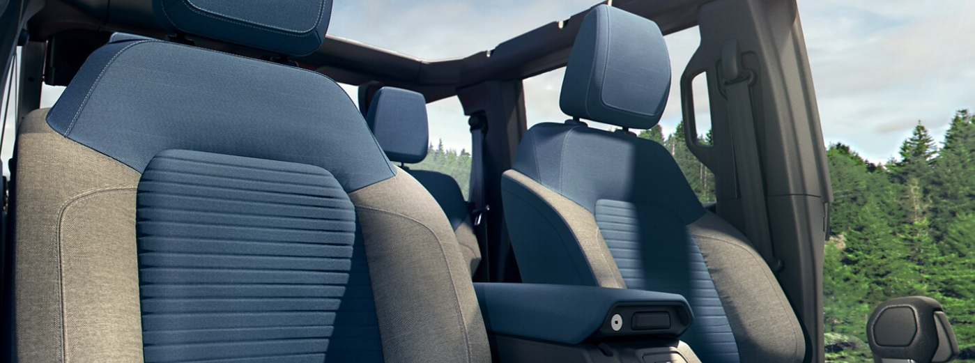 2024 Ford Bronco Front-Row Chairs