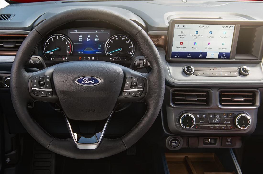 2024 Ford Maverick Dashboard