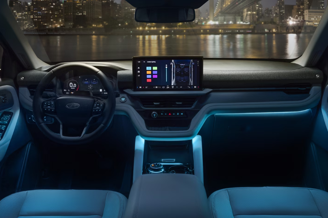 2025 Ford Explorer Dashboard