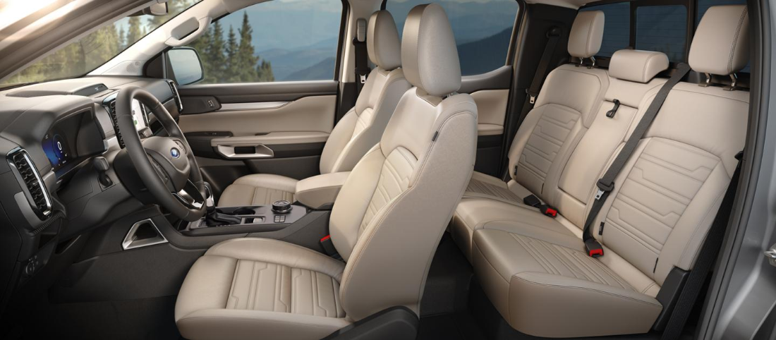 2026 Ford Ranger Seating