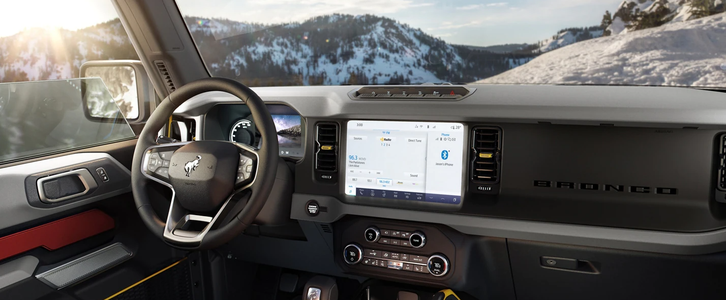 2023 Bronco Dashboard