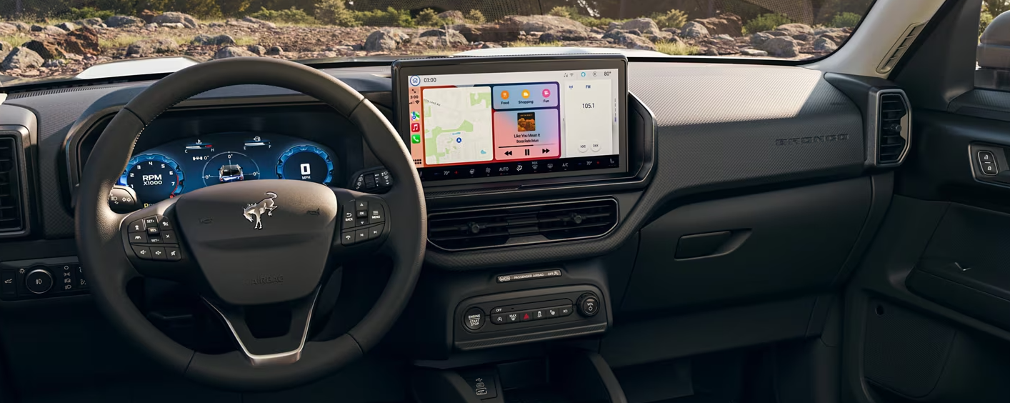 2025 Bronco Sport Dashboard