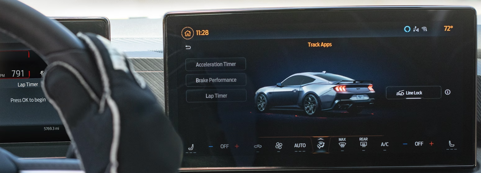 2025 Mustang Touchscreen